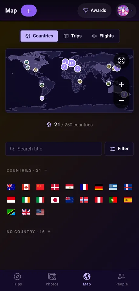 Watch your map fill in